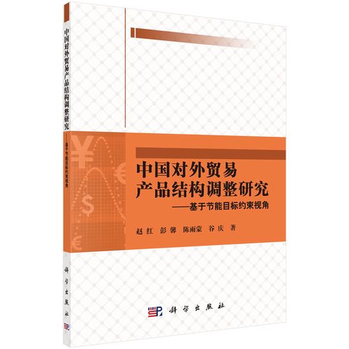 正版現貨 中國對外貿易產品結構調整研究——基于節能目標約束視角